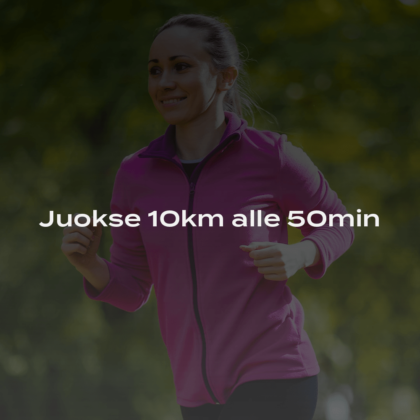 10km juoksuohjelma – Juokse 10km alle 50min