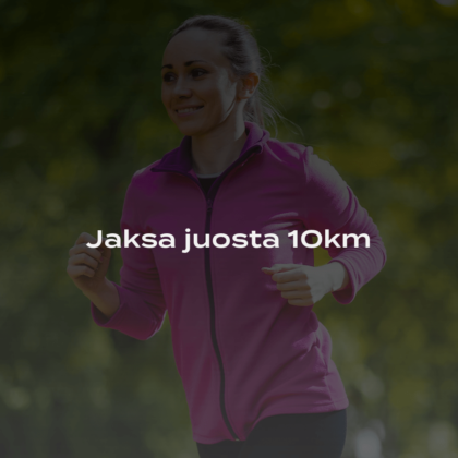 10km juoksuohjelma – Jaksa juosta 10km