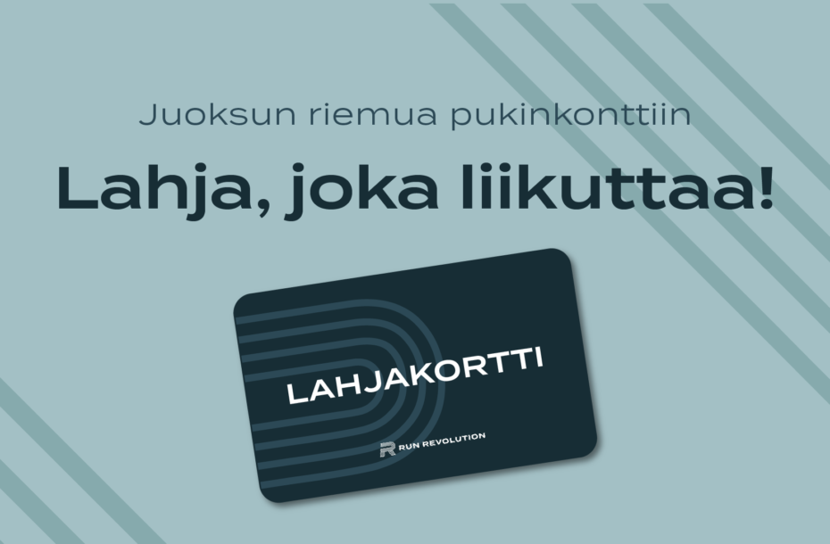 Run Revolutionin lahjakortti on joulun liikuttavin lahja!