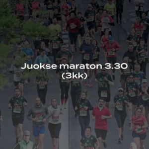 Maraton juoksuohjelma – Juokse maraton 3.30 3kk